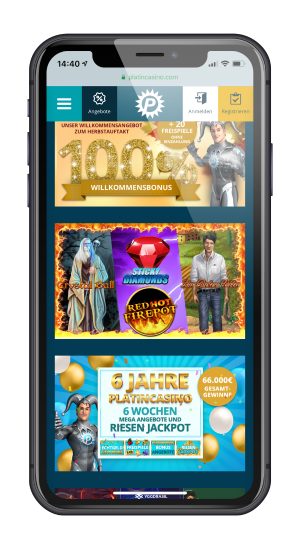 platin casino iphone