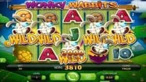 wonky wabbits slot machine