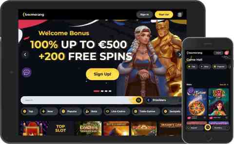 Boomerang casino review