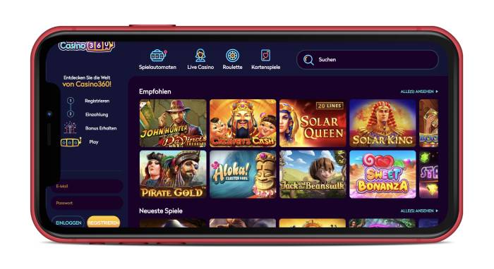 casino360 Mobil Ne Kadar