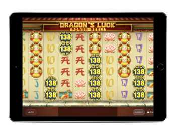 dragons lucks stacks spiele auf einem tablet