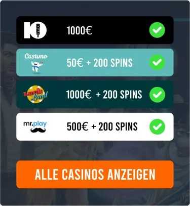 Alle Casino Anzeigen